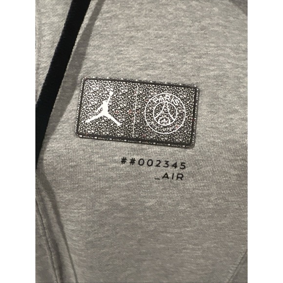Air Jordan Paris St Germain Women's Gray Hoodie Small - Picture 3 of 11